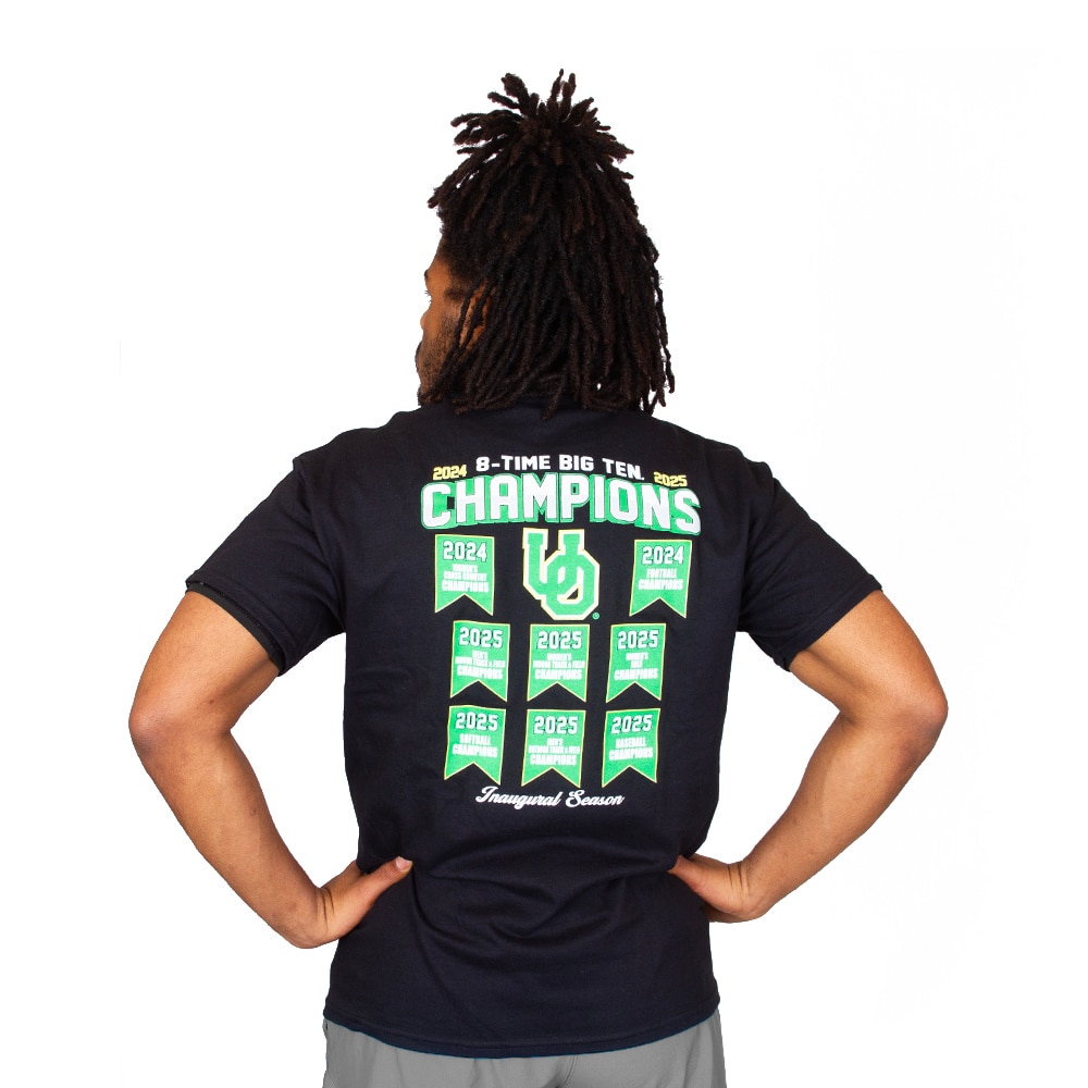 Big Ten Champs, Blue 84, Black, Long Sleeve, Cotton, Men, Unisex, 2024/25, 8-time Champs, T-Shirt, 975755